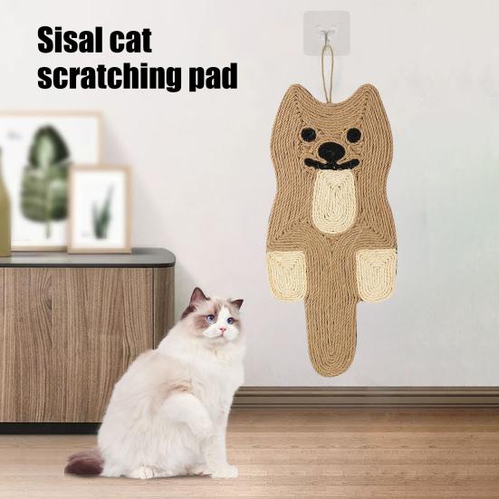 Sisal Cat Scratching Mat Rat Shape Door Wall Hanging Scratching Pad Vertical Cat Scratcher Furniture Protector for Indoor Cats Kitten
Sisal Cat Scratching Mat Rat Shape Door Wall Hanging Scratching Pad Vertical Cat Scratcher Furniture Protector for Indoor Cats Kitten