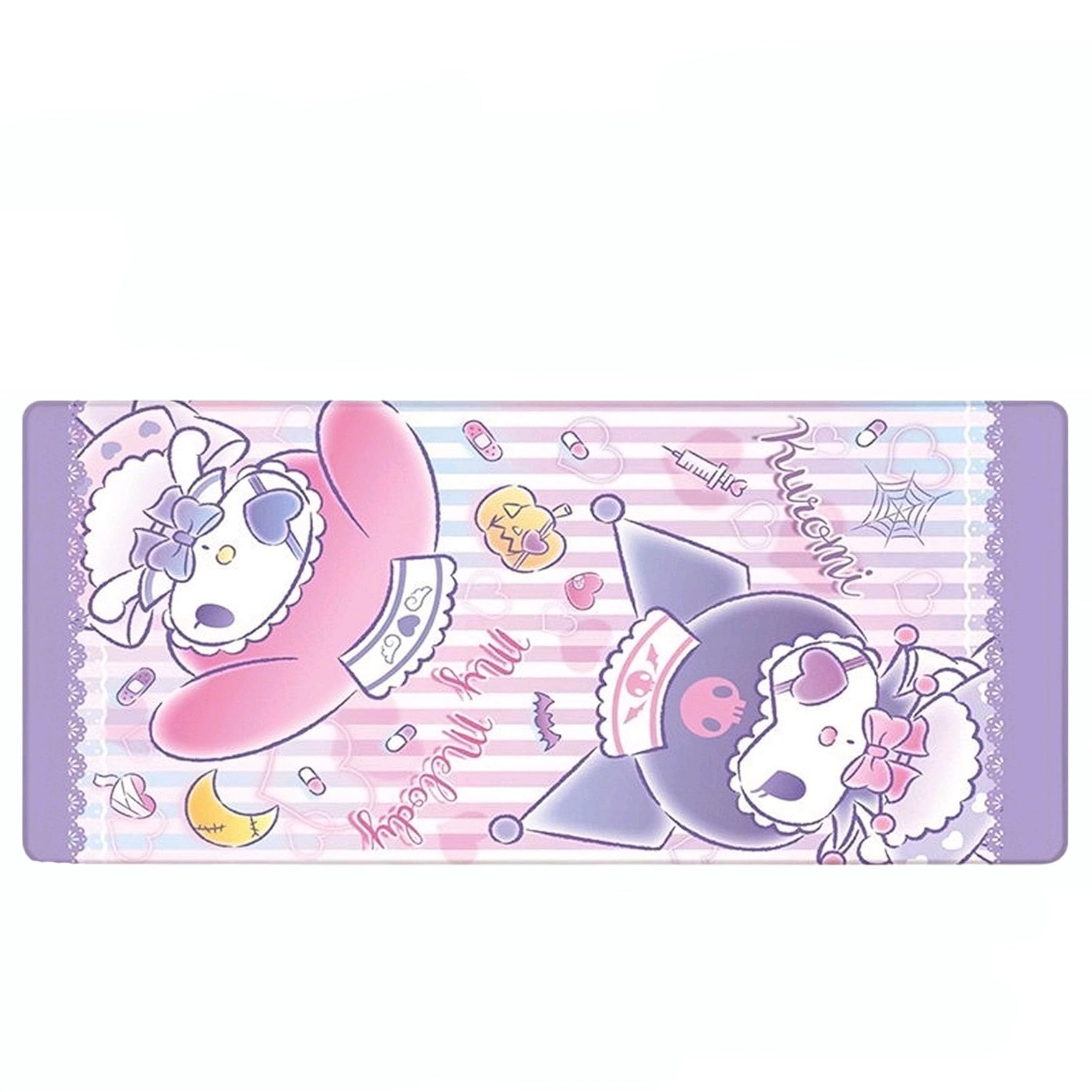 LYLIDIA Kuromi Large Mouse Pad 60x30cm Gaming Mouse Flat Waterproof Washable Mouse Lightweight Computer Desk Mat Pad, Anti-Slip Pad, Stain-Repellent
LYLIDIA Kuromi Large Mouse Pad 60x30cm Gaming Mouse Flat Waterproof Washable Mouse Lightweight Computer Desk Mat Pad, Anti-Slip Pad, Stain-Repellent