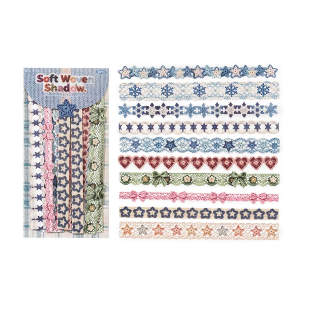 20Pcs/Bag Handmade Crochet Series Sticker Strip Textured Paper DIY Diary Album Frame Sticker Gift Sweet
20Pcs/Bag Handmade Crochet Series Sticker Strip Textured Paper DIY Diary Album Frame Sticker Gift Sweet