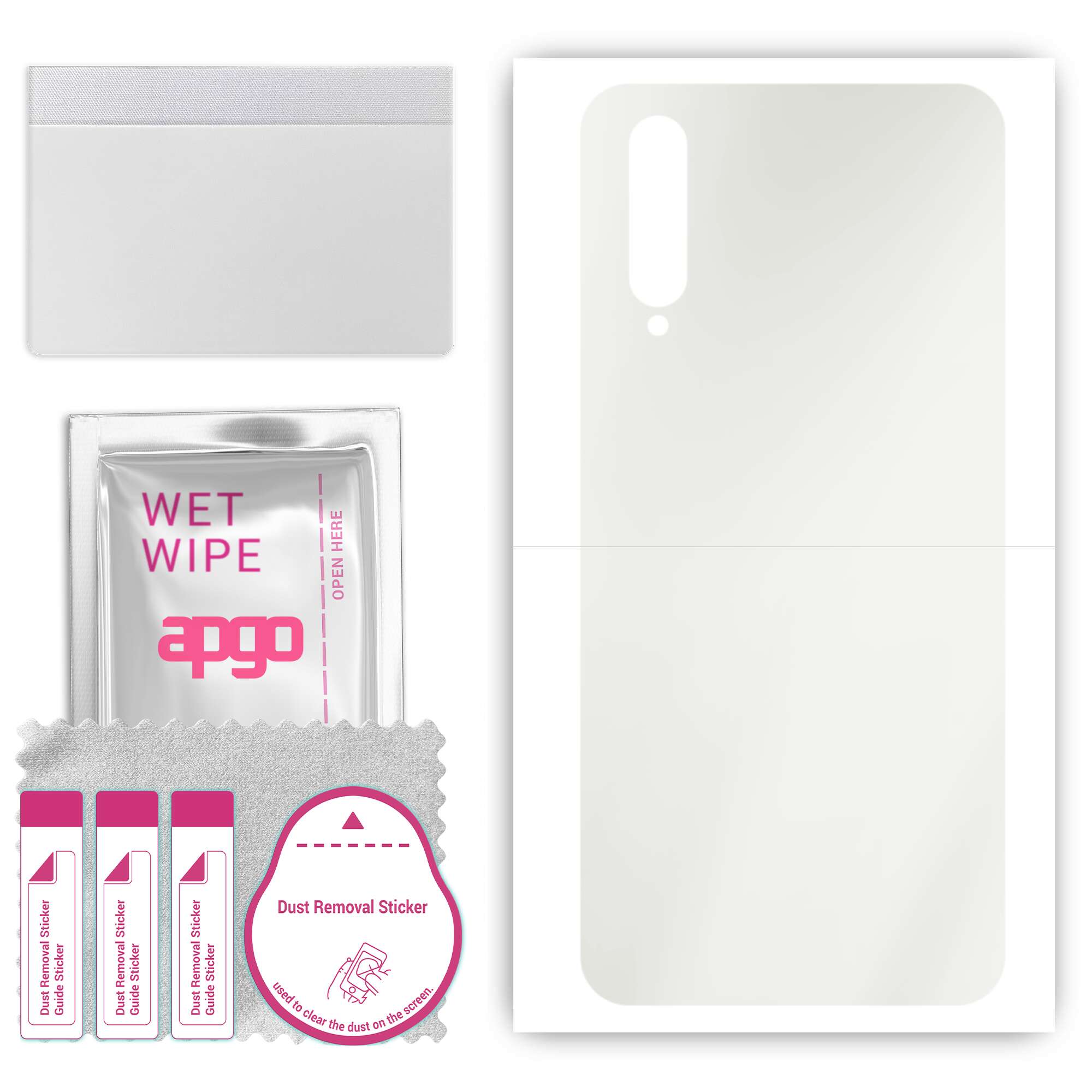 apgo MATTE Protective Skin Sticker for the back compatible with vivo iQOO Pro, Wrap Film, Hydrogel Film, Flexible, Soft TPU with positioning layer eas
apgo MATTE Protective Skin Sticker for the back compatible with vivo iQOO Pro, Wrap Film, Hydrogel Film, Flexible, Soft TPU with positioning layer eas