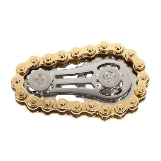 Gear Spinner Anxiety Relief Toy Stress Chain Fidget Zinc Alloy Gear Fingertip золотистий
Gear Spinner Anxiety Relief Toy Stress Chain Fidget Zinc Alloy Gear Fingertip золотистий