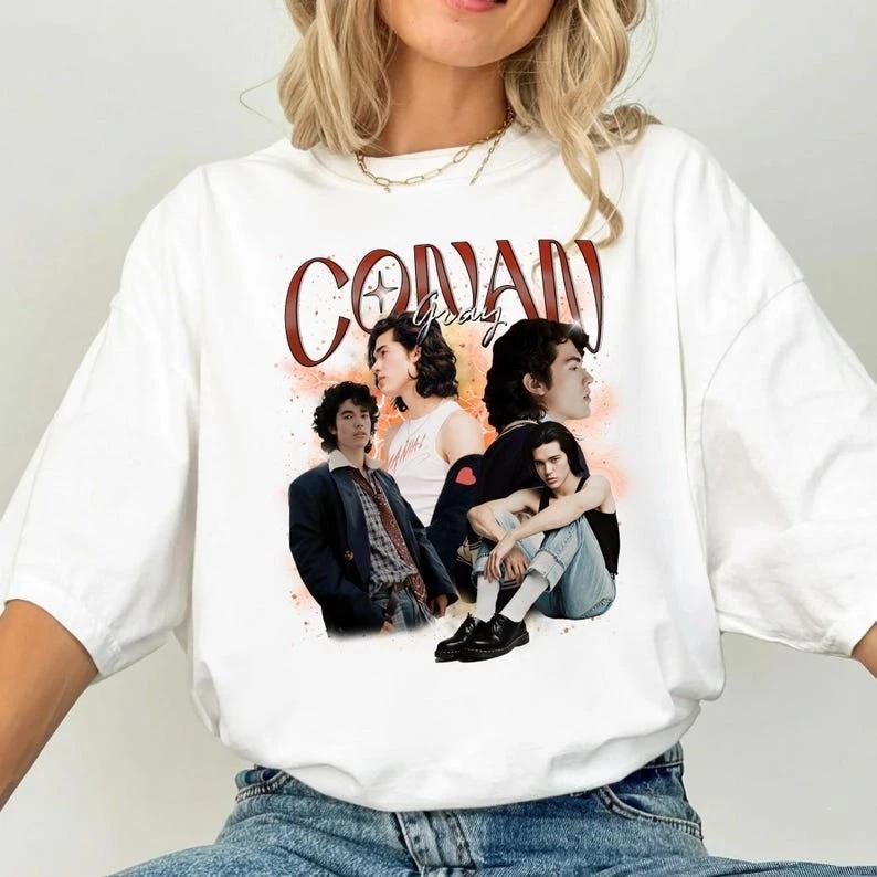 Conan Gray Aesthetic Singer Merch T-Shirt Unisex Fan Gift S-5XL S
Conan Gray Aesthetic Singer Merch T-Shirt Unisex Fan Gift S-5XL S
