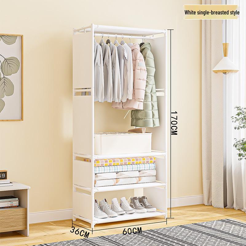 Thickened Floor-Standing Coat Rack with Multifunctional Storage and Dustproof Cover for Bedroom or Supermarket Use
Thickened Floor-Standing Coat Rack with Multifunctional Storage and Dustproof Cover for Bedroom or Supermarket Use