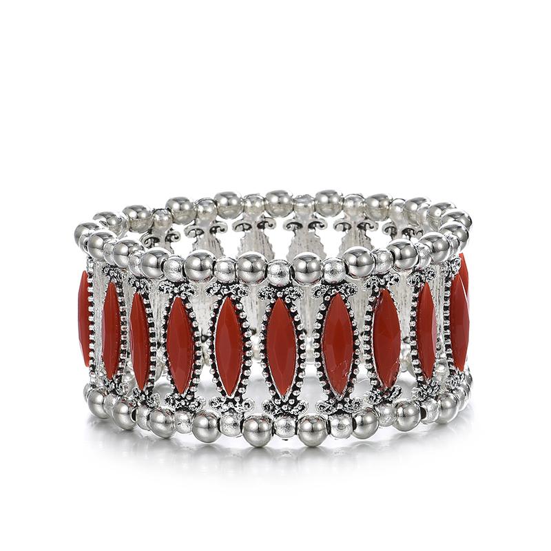 Bohemian Ethnic Crystal Elastic Bracelets & Bangles for Women Vintage Hollow Carved Temperament Bracelets Wedding Party Jewelry красный
Bohemian Ethnic Crystal Elastic Bracelets & Bangles for Women Vintage Hollow Carved Temperament Bracelets Wedding Party Jewelry красный