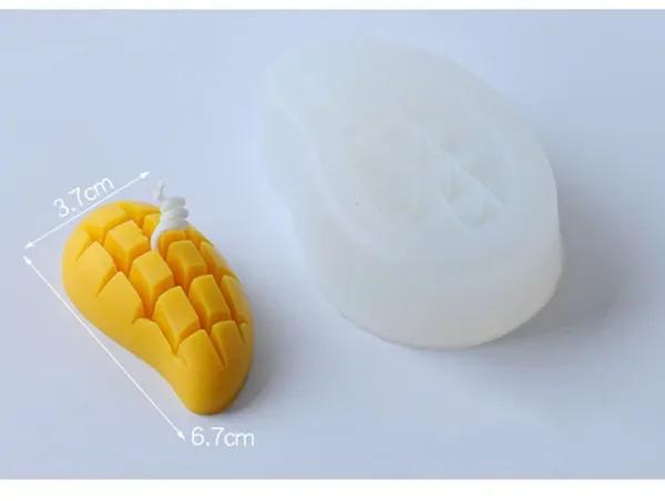 Силиконовая форма для манго Креативная фруктовая DIY Формы для шоколадных конфет пудинга Кухонный инструмент для выпечки и украшения торта Форма для свечей и мыла
Силиконовая форма для манго Креативная фруктовая DIY Формы для шоколадных конфет пудинга Кухонный инструмент для выпечки и украшения торта Форма для свечей и мыла