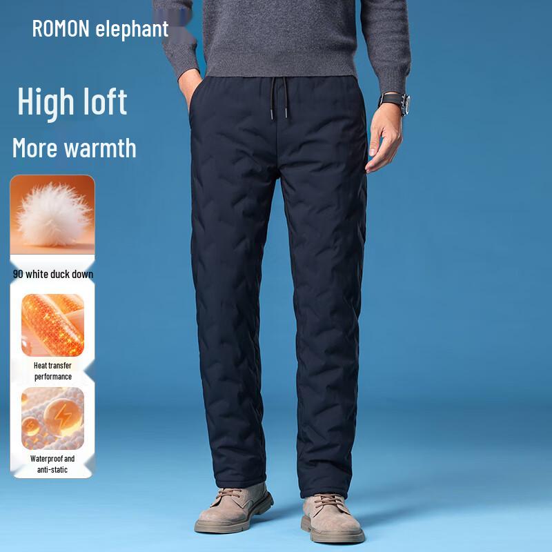 ROMON Men s 90% White Duck Down Thickened Winter Pants 4XL
ROMON Men s 90% White Duck Down Thickened Winter Pants 4XL