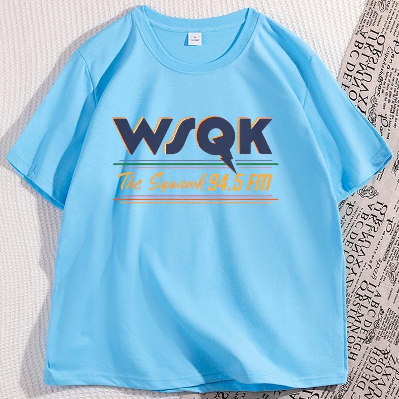Retro Radio Station WSQK Tshirt Men Women The Squawk TShirt Casual Cotton Short Sleeve Round Neck Loose T Shirt Streetwear 4XL
Retro Radio Station WSQK Tshirt Men Women The Squawk TShirt Casual Cotton Short Sleeve Round Neck Loose T Shirt Streetwear 4XL