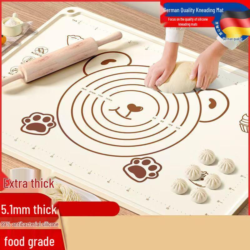 Cute Cartoon Bear Silicone Baking & Kneading Mat
Cute Cartoon Bear Silicone Baking & Kneading Mat