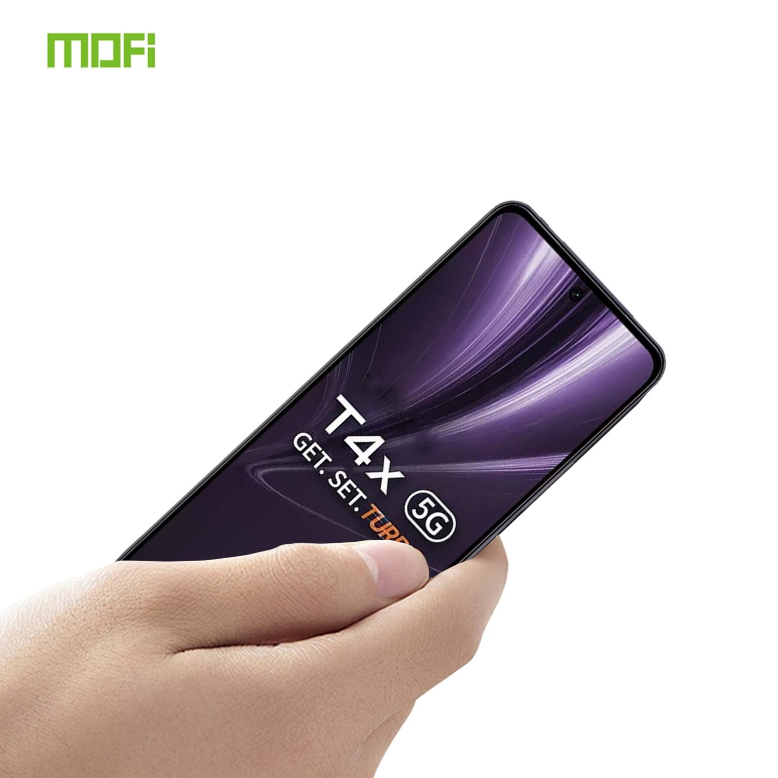 For vivo T4x 5G Screen Protector MOFI 9H Full Glue Full Coverage High Aluminum-Silicon Glass Film Black
For vivo T4x 5G Screen Protector MOFI 9H Full Glue Full Coverage High Aluminum-Silicon Glass Film Black