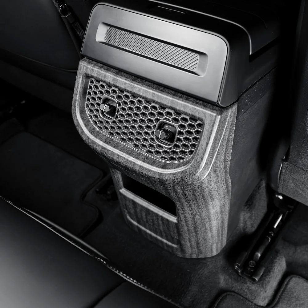 Rear Row Vent Cover For Kia TASMAN 2026 2026 Carbon Fiber Wood Grain ABS Trims Car Accessories LHD/RHD
Rear Row Vent Cover For Kia TASMAN 2026 2026 Carbon Fiber Wood Grain ABS Trims Car Accessories LHD/RHD