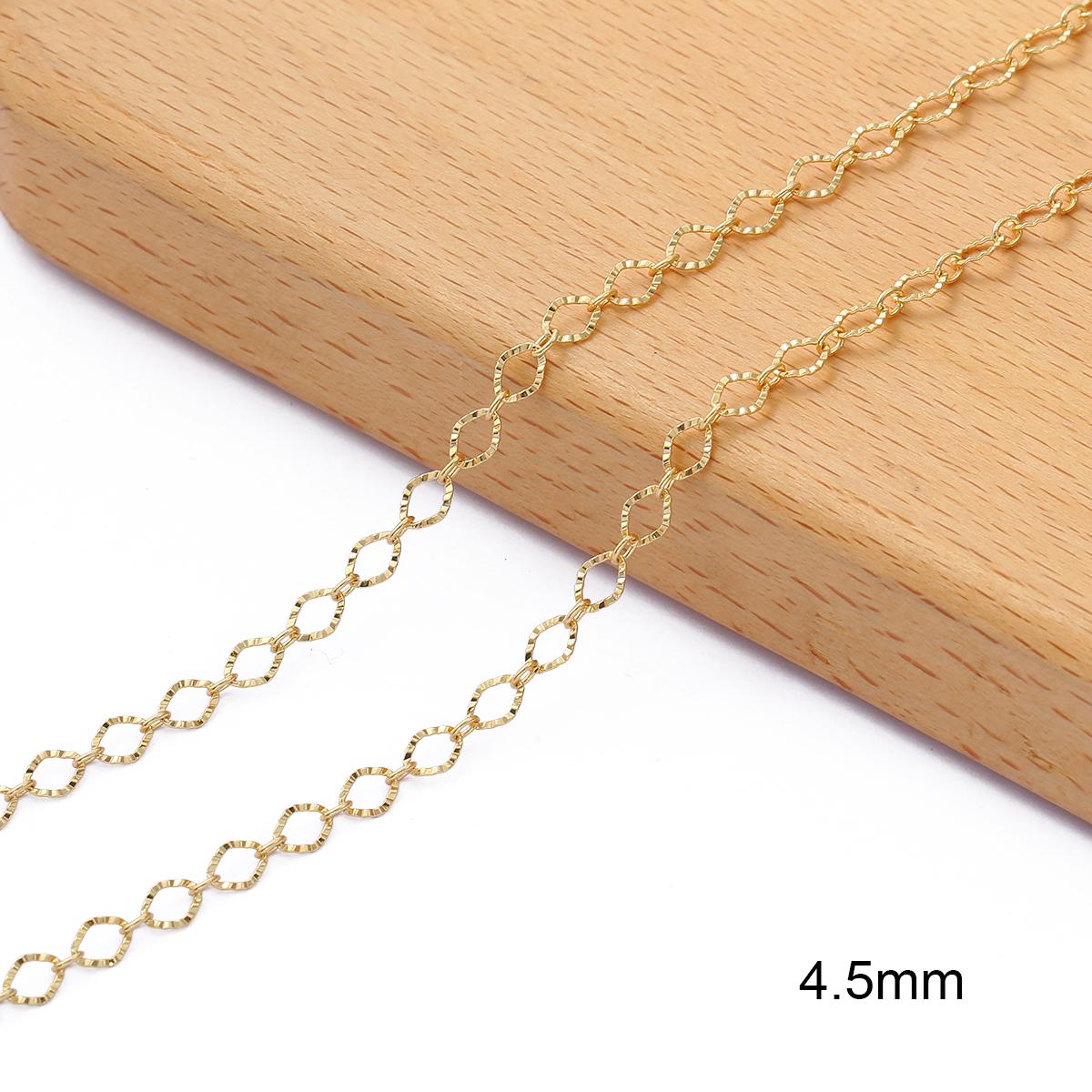 Медные крестообразные цепи для изготовления ювелирных изделий DIY Ожерелье Браслет Аксессуары для ножных браслетов 13 4.5mm 1meter
Медные крестообразные цепи для изготовления ювелирных изделий DIY Ожерелье Браслет Аксессуары для ножных браслетов 13 4.5mm 1meter