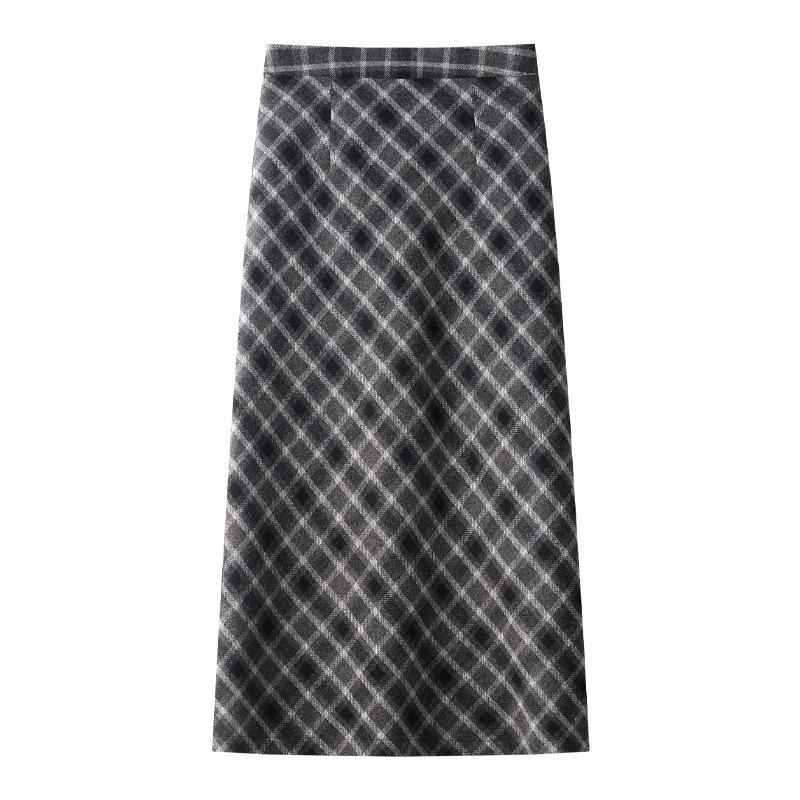 Gray Plaid Woolen Midi Skirt, Autumn/Winter 2024, Women s High Waist Slimming Bodycon. M кофейный
Gray Plaid Woolen Midi Skirt, Autumn/Winter 2024, Women s High Waist Slimming Bodycon. M кофейный