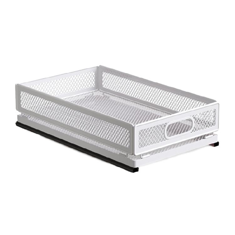 Portable Under Sink Sliding Storage Basket Sturdy Carbon Steel Cabinet Organizers with Smooth Glides Home Organization S
Portable Under Sink Sliding Storage Basket Sturdy Carbon Steel Cabinet Organizers with Smooth Glides Home Organization S