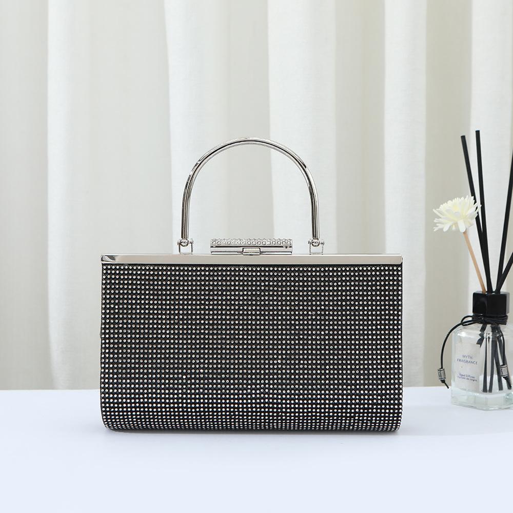 Rhinestone Evening Clutch Purses For Women Sparkly Top-Handle Bags Wedding Party Prom Lady Handbag bolsos de mujer
Rhinestone Evening Clutch Purses For Women Sparkly Top-Handle Bags Wedding Party Prom Lady Handbag bolsos de mujer