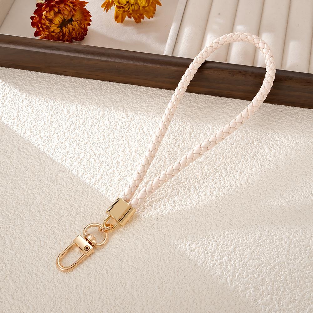 1Pcs Handmade woven leather rope mobile phone pendant, simple wrist-style mobile phone chain pendant accessory
1Pcs Handmade woven leather rope mobile phone pendant, simple wrist-style mobile phone chain pendant accessory