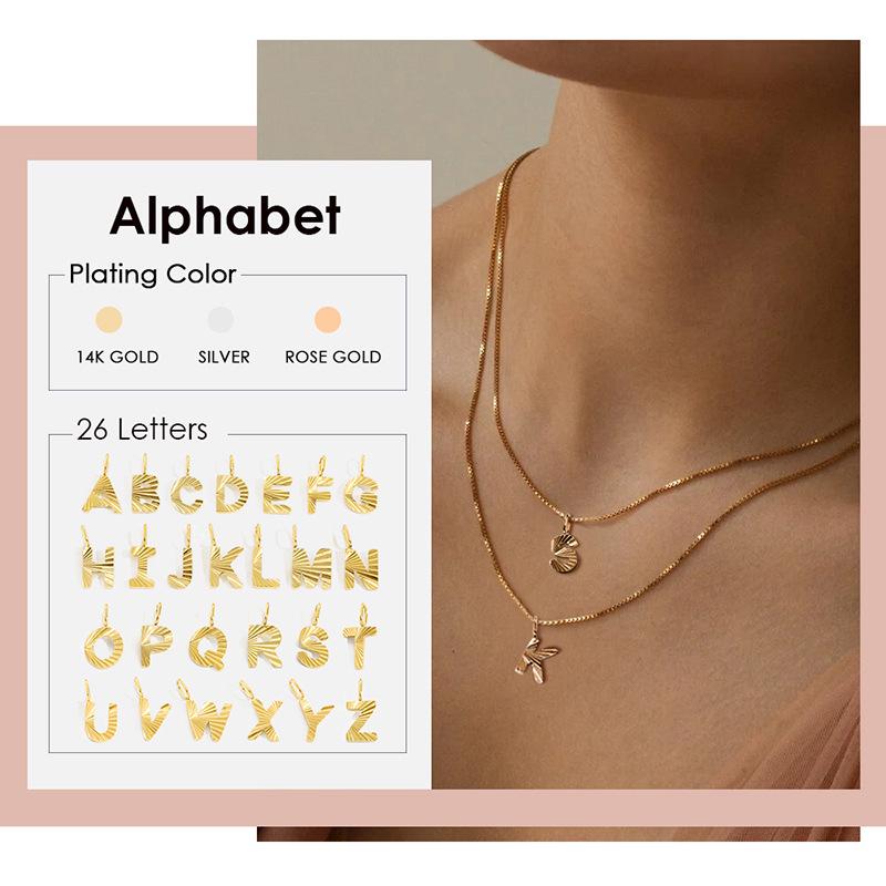 St. Delan Women s Titanium Steel Temperament Letter Necklace - Stainless Steel Jewelry for European and American Styles.
St. Delan Women s Titanium Steel Temperament Letter Necklace - Stainless Steel Jewelry for European and American Styles.