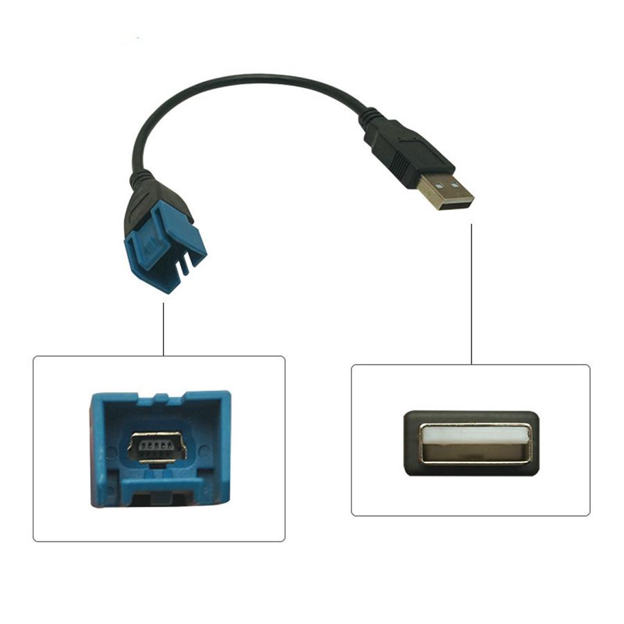 Car Audio Input Media Data Wire 2.0 USB To Mini USB Port Cable Adapter For Nissan Ford Series USB AUX Transfer
Car Audio Input Media Data Wire 2.0 USB To Mini USB Port Cable Adapter For Nissan Ford Series USB AUX Transfer