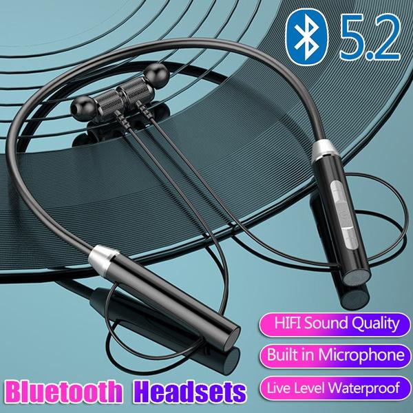 Bluetooth 5,2 наушники, магнитная Bluetooth-гарнитура с микрофоном, магнитные наушники с шейным ремешком, водонепроницаемые спортивные наушники-вкладыши
Bluetooth 5,2 наушники, магнитная Bluetooth-гарнитура с микрофоном, магнитные наушники с шейным ремешком, водонепроницаемые спортивные наушники-вкладыши