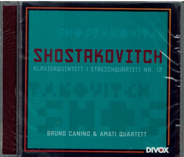CD SHOSTAKOVITCH, BRUNO CANINO & AMATI - Shostakovitch Klavierquintett / Str CDX20504 Divox 2006 Switzerlan Classical Used
CD SHOSTAKOVITCH, BRUNO CANINO & AMATI - Shostakovitch Klavierquintett / Str CDX20504 Divox 2006 Switzerlan Classical Used