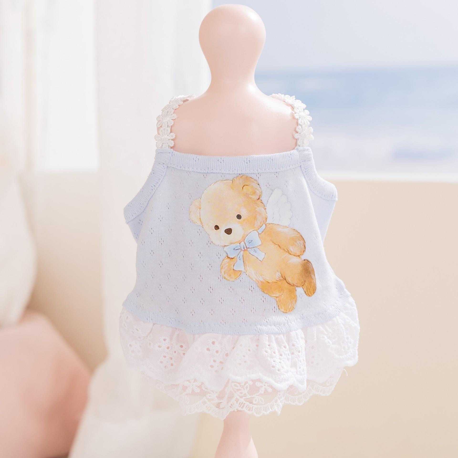 Pet Spring/Summer Lightweight Bear Patterned Lace Bralette Dress Vest Doggy Clothing Pet Clothing XXL
Pet Spring/Summer Lightweight Bear Patterned Lace Bralette Dress Vest Doggy Clothing Pet Clothing XXL