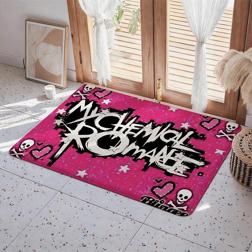 Rock Band My Chemical Romance Floor Mat Eco - Flannel Doormat Non-Slip Odorless Indoor Floor Rug Soft Short Plush Home Mat 40x60cm
Rock Band My Chemical Romance Floor Mat Eco - Flannel Doormat Non-Slip Odorless Indoor Floor Rug Soft Short Plush Home Mat 40x60cm