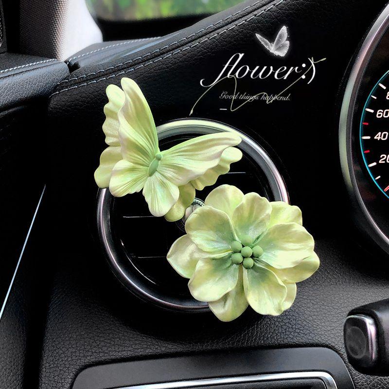 Butterfly Flower Car Air Freshener Perfume Car Vent Decoration Flower Car Interior Accessories Aroma Diffuser Stone Gradient Green Camellia
Butterfly Flower Car Air Freshener Perfume Car Vent Decoration Flower Car Interior Accessories Aroma Diffuser Stone Gradient Green Camellia