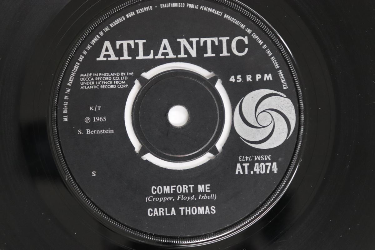 7inch Record CARLA THOMAS - Comfort Me AT4074 Atlantic 1966 UK Soul/Funk Used
7inch Record CARLA THOMAS - Comfort Me AT4074 Atlantic 1966 UK Soul/Funk Used