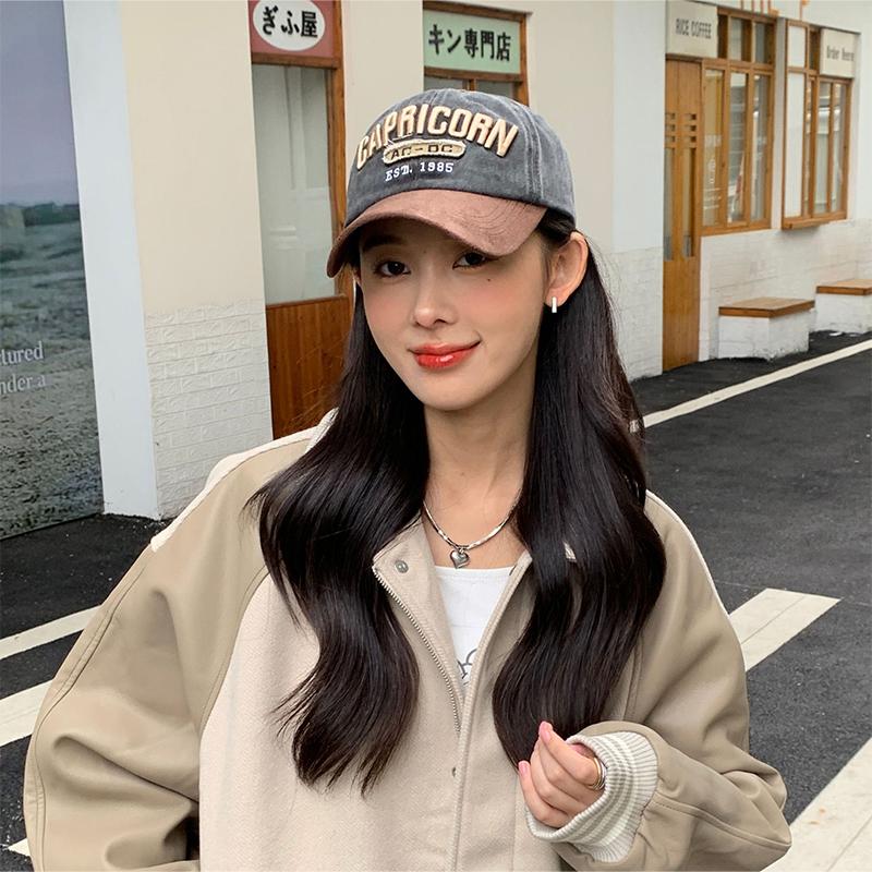 Fashion Vintage Baseball Hat for Women Summer Letter Embroidery Patchwork Duck Tongue Cap Girls Peaked Outdoor Hat Adjustable чорний
Fashion Vintage Baseball Hat for Women Summer Letter Embroidery Patchwork Duck Tongue Cap Girls Peaked Outdoor Hat Adjustable чорний