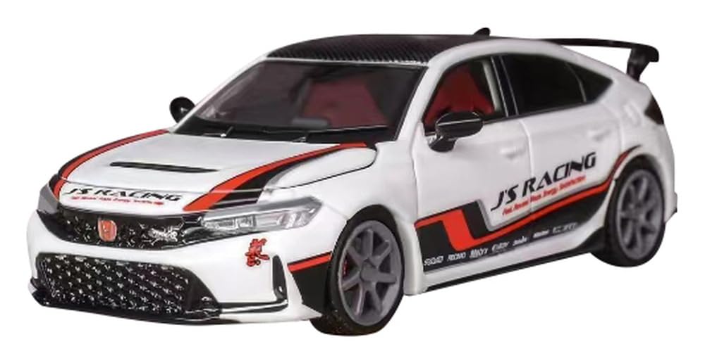 MOTORHELIX Honda Civic Type R Racing Pearl Stripes Готовая модель 1/64 (ФЛ5) J s Белый/Красный (Серые диски)
MOTORHELIX Honda Civic Type R Racing Pearl Stripes Готовая модель 1/64 (ФЛ5) J s Белый/Красный (Серые диски)