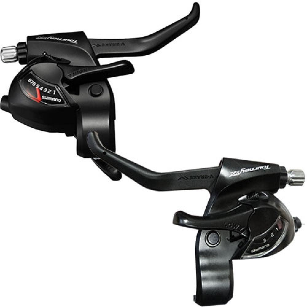SHIMANO ShiftingBrake Рычаг (MTB) ST-TX800-P Комплект левого и правого рычага 3×8S ESTTX800P8AL TOURNEY
SHIMANO ShiftingBrake Рычаг (MTB) ST-TX800-P Комплект левого и правого рычага 3×8S ESTTX800P8AL TOURNEY
