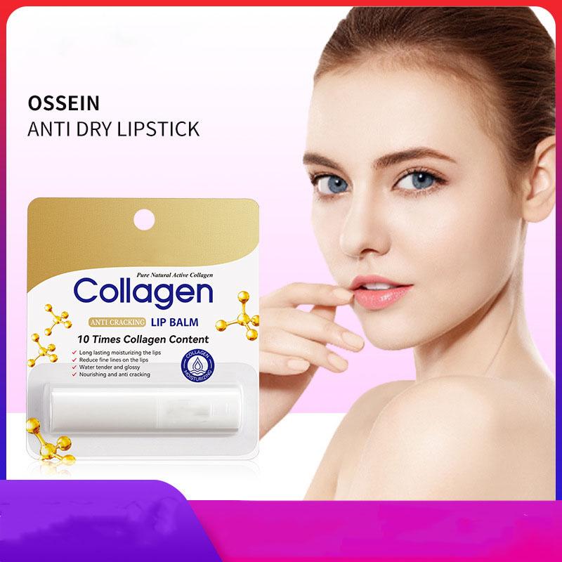 Collagen Enriched Lip Balm for Dry Cracked Lips Intense Moisturizing Winter Care Hydrating Treatment Universal 2.7g
Collagen Enriched Lip Balm for Dry Cracked Lips Intense Moisturizing Winter Care Hydrating Treatment Universal 2.7g