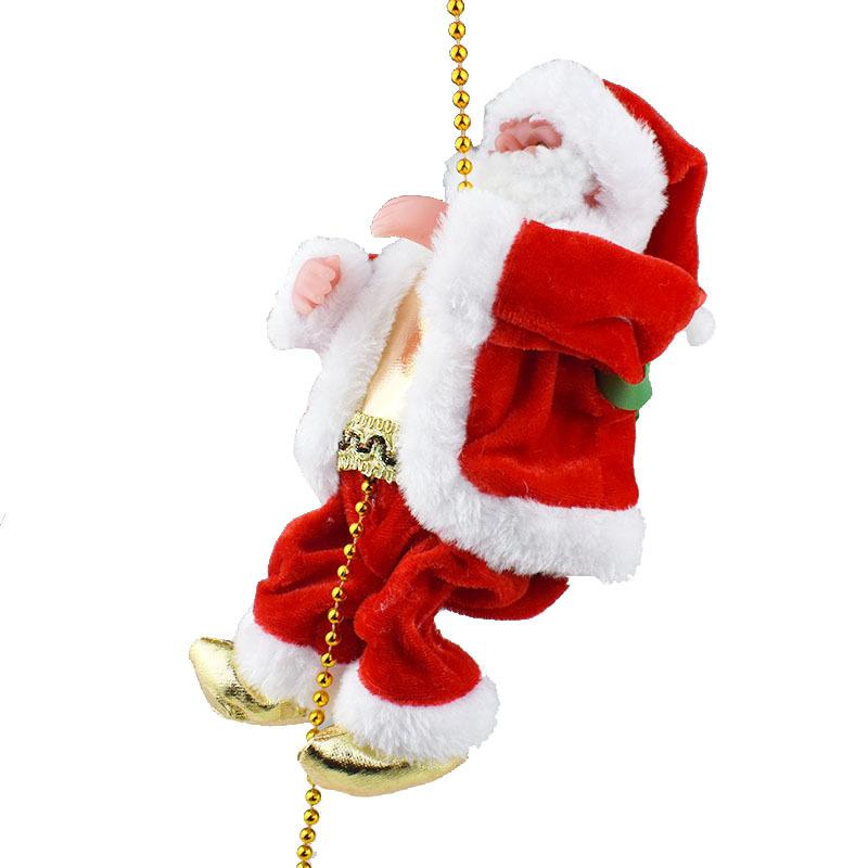 Santa Claus Doll Climbing Bead Rope Christmas Decoration Hanging Pendant Music Children s Toy Gift Electric Party Elderly 1pc
Santa Claus Doll Climbing Bead Rope Christmas Decoration Hanging Pendant Music Children s Toy Gift Electric Party Elderly 1pc