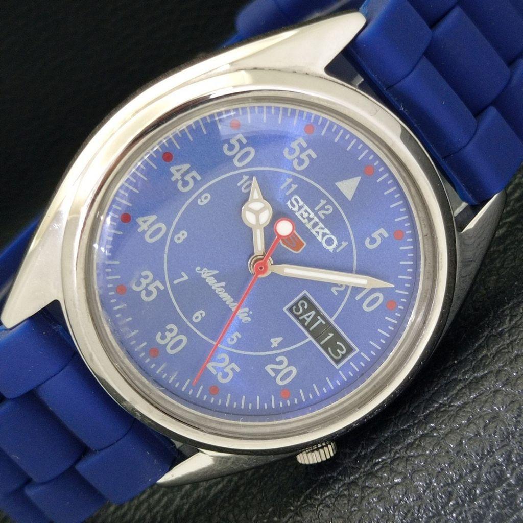 Б/У винтажные мужские часы SEIKO 5 AUTOMATIC 7009A из Японии с синим циферблатом a434249-2 R120-a434249
Б/У винтажные мужские часы SEIKO 5 AUTOMATIC 7009A из Японии с синим циферблатом a434249-2 R120-a434249