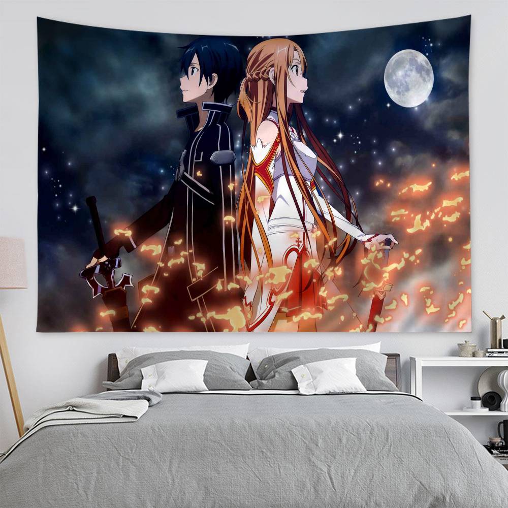 ТВ Аниме Sword Art Online Подвесной Бохо Гобелен Подвесной Таро Хиппи Настенные Ковры Общежитие Японский Гобелен 74x94cm(29x37in)
ТВ Аниме Sword Art Online Подвесной Бохо Гобелен Подвесной Таро Хиппи Настенные Ковры Общежитие Японский Гобелен 74x94cm(29x37in)