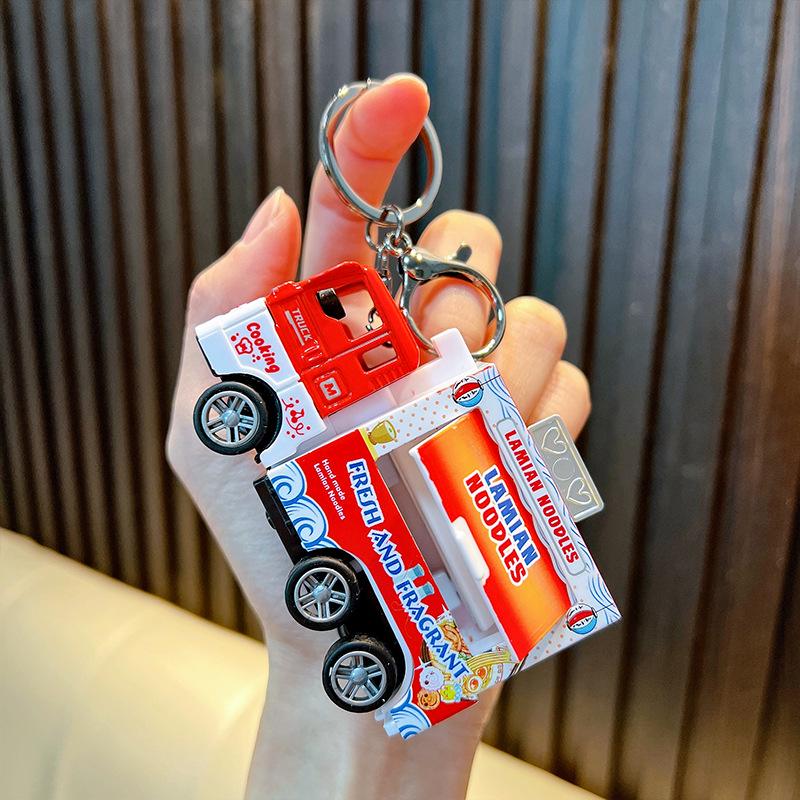 Mini Food Truck Pull-Back Keychain Toy and Pendant
Mini Food Truck Pull-Back Keychain Toy and Pendant