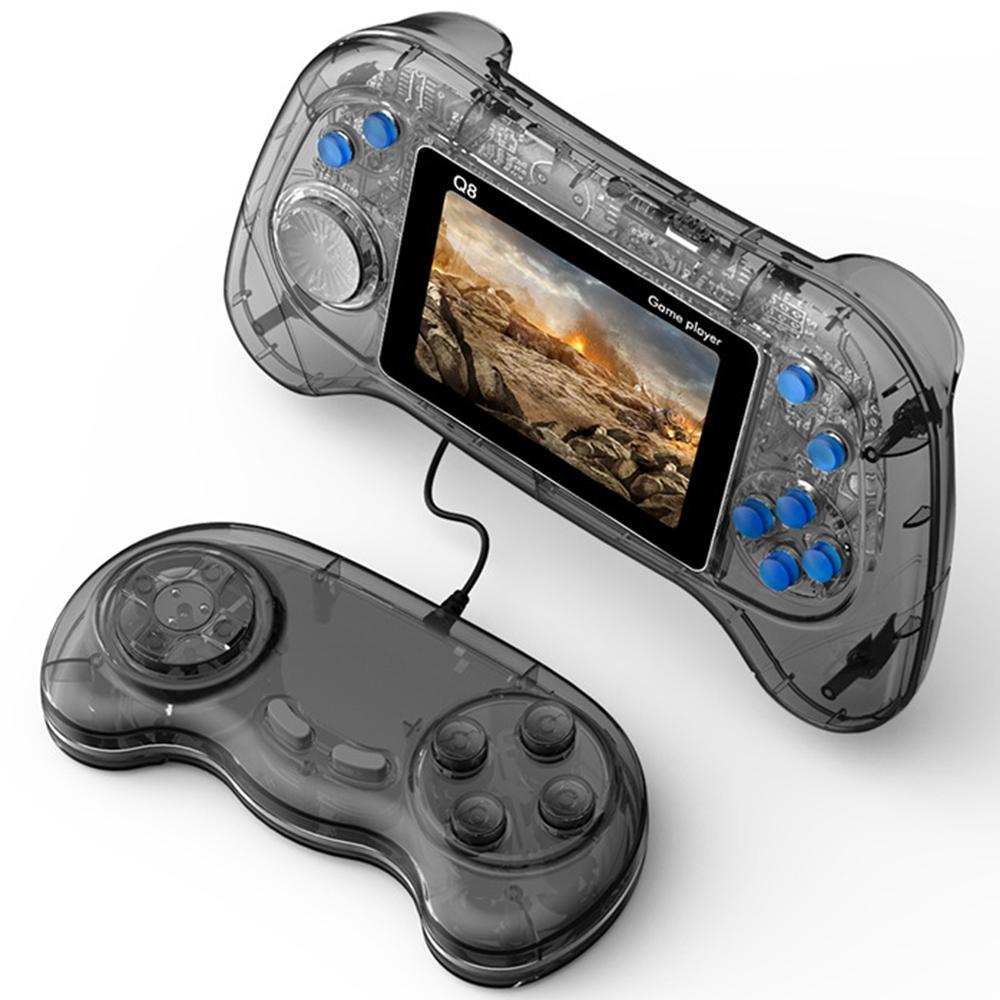 Ретро игровая консоль Q8 с портативным контроллером, 800 встроенных игр для 2 игроков Transparent Grey
Ретро игровая консоль Q8 с портативным контроллером, 800 встроенных игр для 2 игроков Transparent Grey