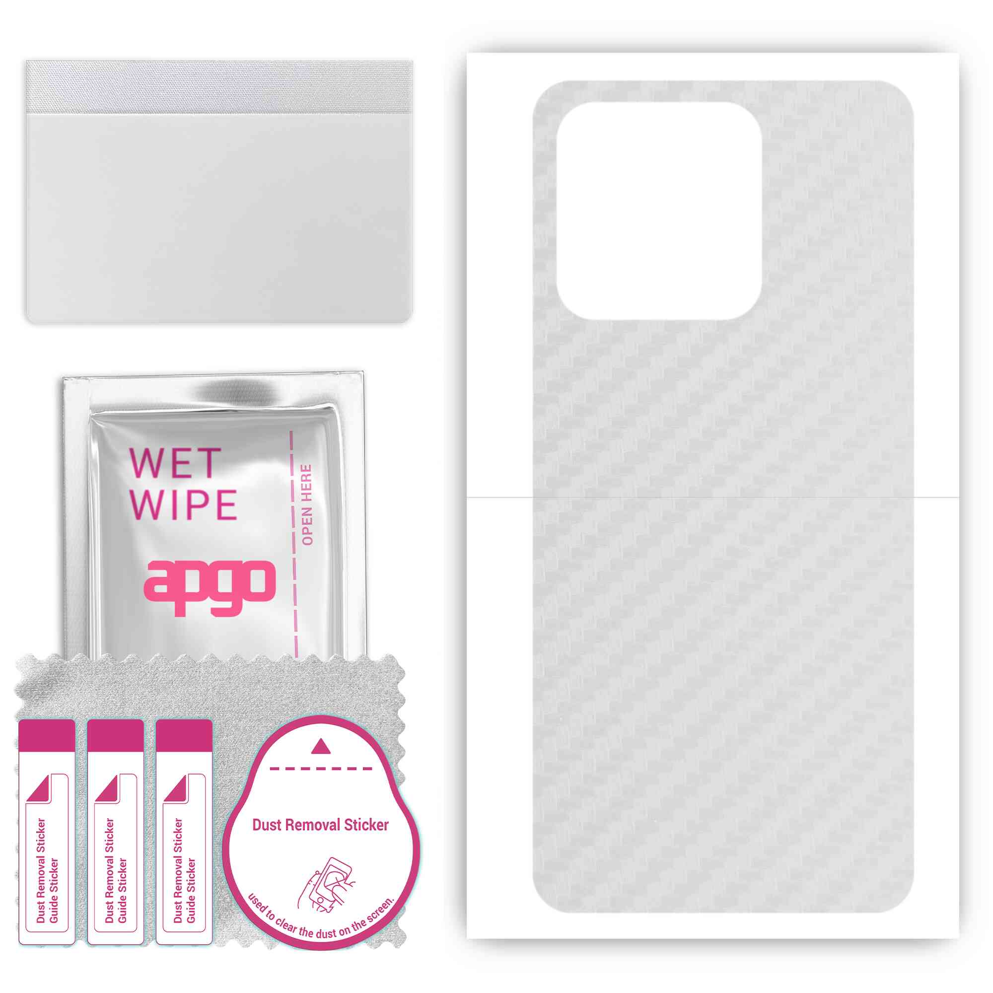 Apgo Protective Skin Sticker for the back compatible with Xiaomi Redmi 10A Sport, Wrap Film, Foil, Vinyl - Pattern Transparent Carbon
Apgo Protective Skin Sticker for the back compatible with Xiaomi Redmi 10A Sport, Wrap Film, Foil, Vinyl - Pattern Transparent Carbon