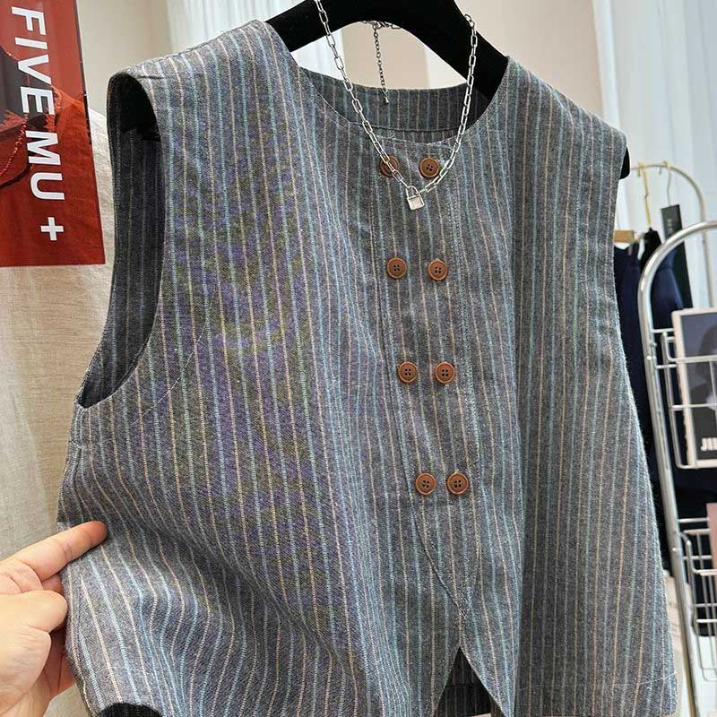 Vest for Women Cotton Sleeveless Vintage Denim Vest Oversize Prints Versatile Casual Buttons Vest XXXXXL
Vest for Women Cotton Sleeveless Vintage Denim Vest Oversize Prints Versatile Casual Buttons Vest XXXXXL