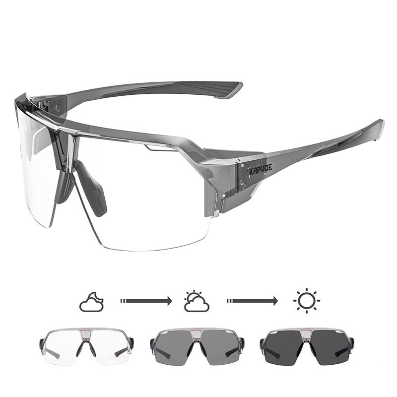 Kapvoe Photochromic Sunglasses Cycling Blue Outdoor Sports Bike Glasses Man MTB Fishing Glasses Eyewear Bicycle Goggles UV400 Photochromic 1lens
Kapvoe Photochromic Sunglasses Cycling Blue Outdoor Sports Bike Glasses Man MTB Fishing Glasses Eyewear Bicycle Goggles UV400 Photochromic 1lens
