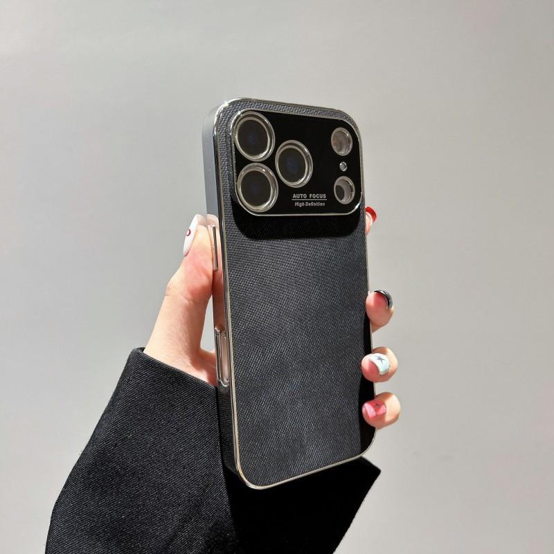 Suitable IPhone 17 Promax Phone Case Electroplating Large Window Denim Pattern Apple 16 Anti Drop Protective Cover iPhone 16 PLUS чёрный
Suitable IPhone 17 Promax Phone Case Electroplating Large Window Denim Pattern Apple 16 Anti Drop Protective Cover iPhone 16 PLUS чёрный