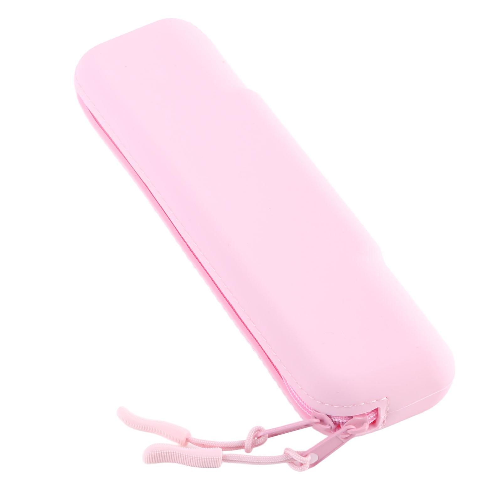 Мини-ручка силиконовая сумка для хранения дорожный карандаш на молнии чехол для косметических принадлежностей макияжа розовый
Мини-ручка силиконовая сумка для хранения дорожный карандаш на молнии чехол для косметических принадлежностей макияжа розовый