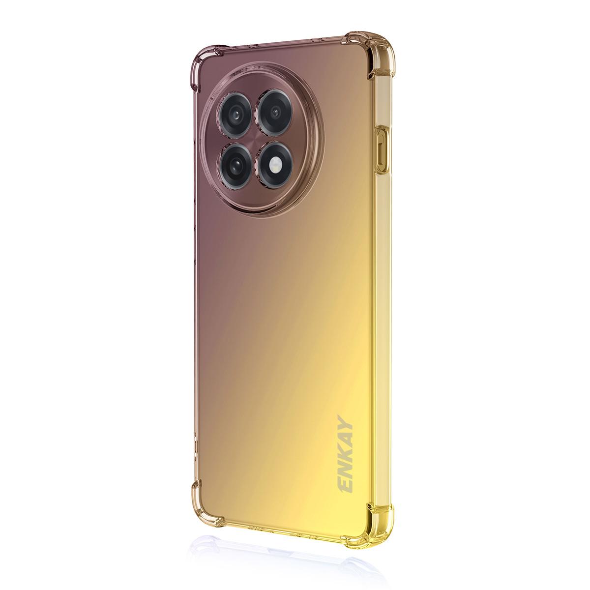 For OnePlus Ace 5 5G/OnePlus Ace 5 Pro 5G/OnePlus 13R 5G TPU Case ENKAY Thickened Four Corner Drop-proof Phone Back Cover Purple/Gold
For OnePlus Ace 5 5G/OnePlus Ace 5 Pro 5G/OnePlus 13R 5G TPU Case ENKAY Thickened Four Corner Drop-proof Phone Back Cover Purple/Gold