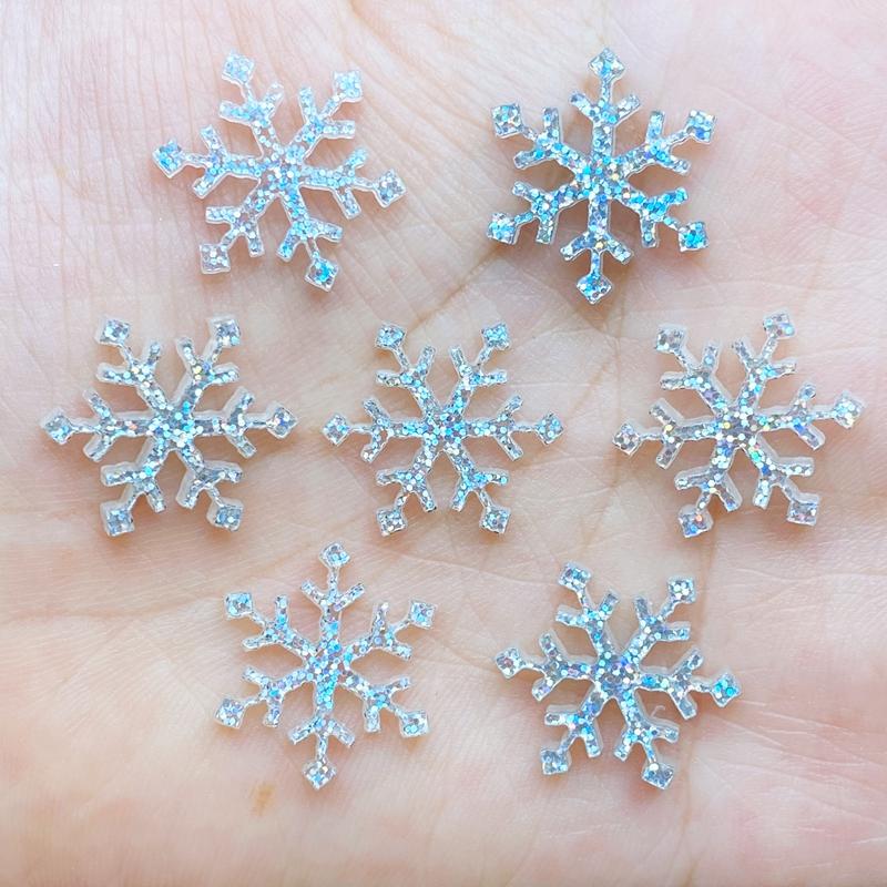 20Pcs New Cute 17mm Resin Mini Shining Snowflakes Flat Back Cabochons Scrapbooking DIY Jewelry Craft Decoration Accessories Q57
20Pcs New Cute 17mm Resin Mini Shining Snowflakes Flat Back Cabochons Scrapbooking DIY Jewelry Craft Decoration Accessories Q57
