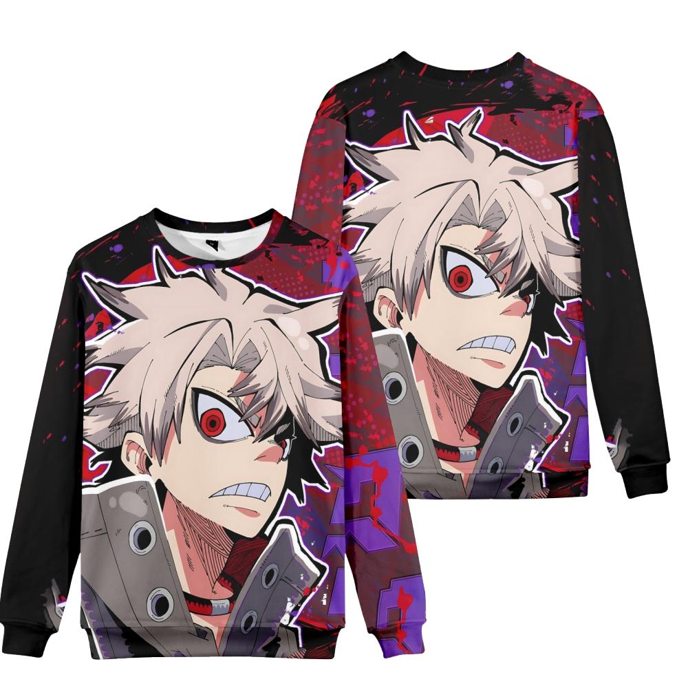 7 Colors GACHIAKUTA Cartoon Print Oversized Hoodie Women Men O-neck Long Sleeve Crewneck Sweatshirt Casual Tracksuit Funny Clothes XXS синій
7 Colors GACHIAKUTA Cartoon Print Oversized Hoodie Women Men O-neck Long Sleeve Crewneck Sweatshirt Casual Tracksuit Funny Clothes XXS синій
