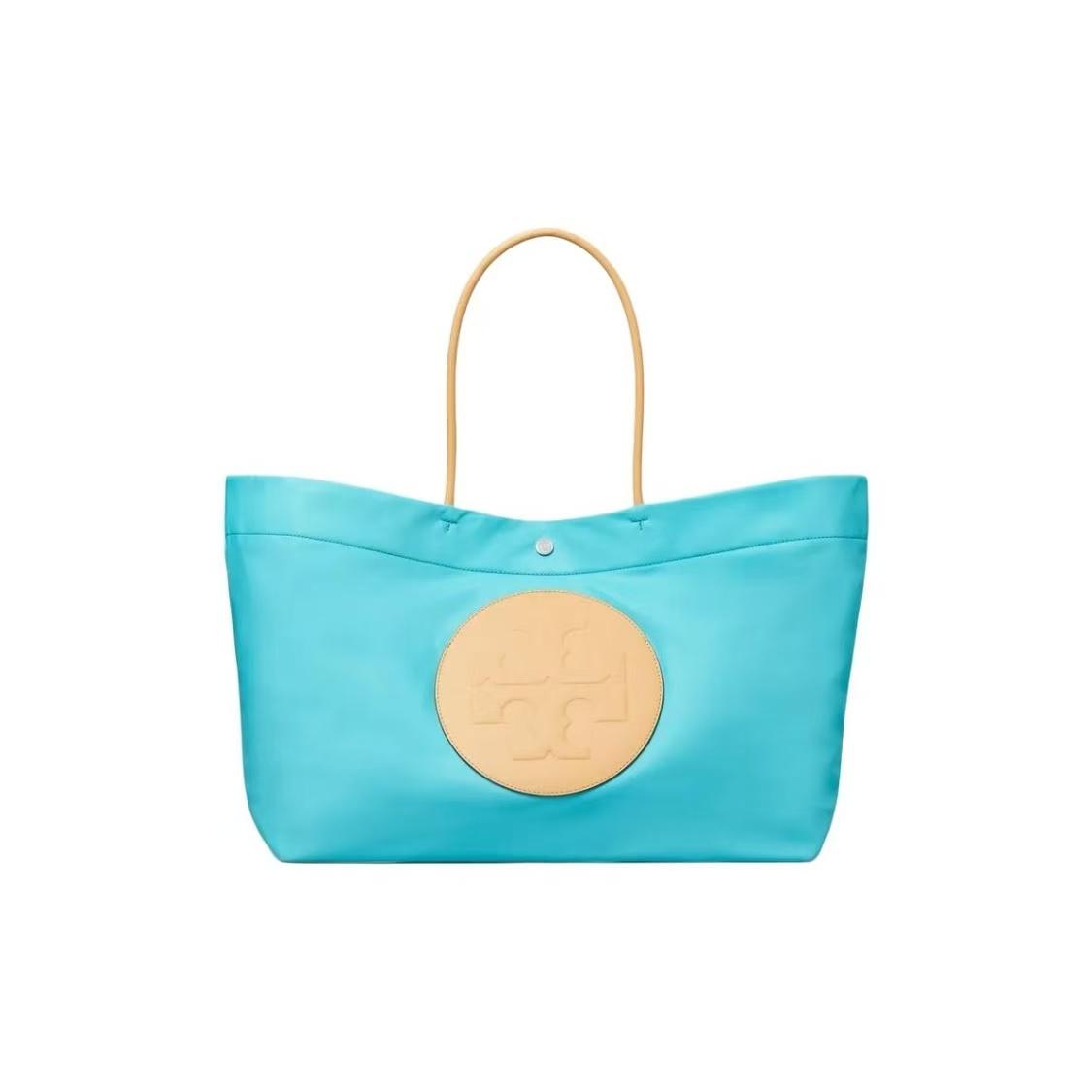 Tory Burch Ella Twist Logo Embossed Color Block Design Recycled Nylon Tote Bag Women Tote Bag Light-Blue Yellow 181463-400 Basic Set (Bag+Dust Bag)
Tory Burch Ella Twist Logo Embossed Color Block Design Recycled Nylon Tote Bag Women Tote Bag Light-Blue Yellow 181463-400 Basic Set (Bag+Dust Bag)