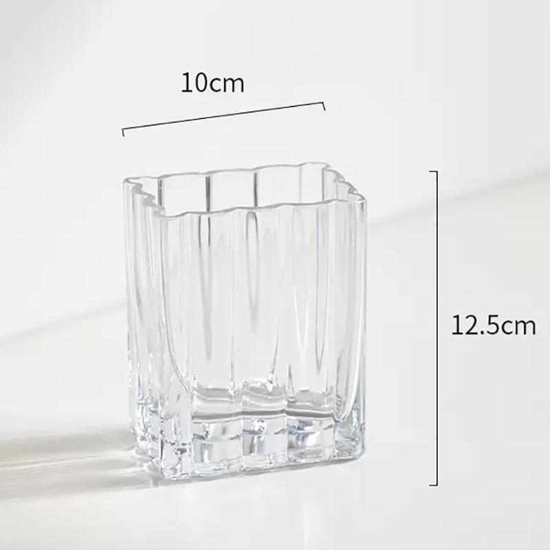 Ваза Стеклянная ваза Украшение дома Украшения Цветочная композиция Ваза для цветов B-S
Ваза Стеклянная ваза Украшение дома Украшения Цветочная композиция Ваза для цветов B-S