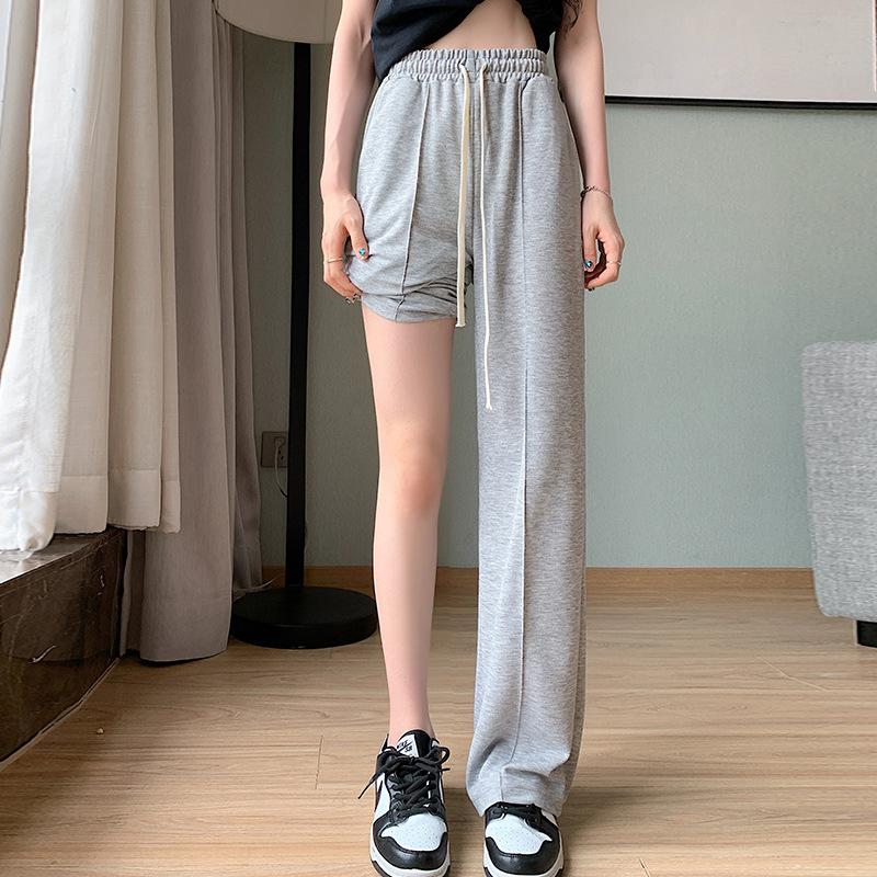 Blue Drawstring Wide Leg Pants For Women In Summer, Thin, High Waist, Vertical, Midline, Floor Length Pants, Small Casual Straight Pants XL зелёный
Blue Drawstring Wide Leg Pants For Women In Summer, Thin, High Waist, Vertical, Midline, Floor Length Pants, Small Casual Straight Pants XL зелёный