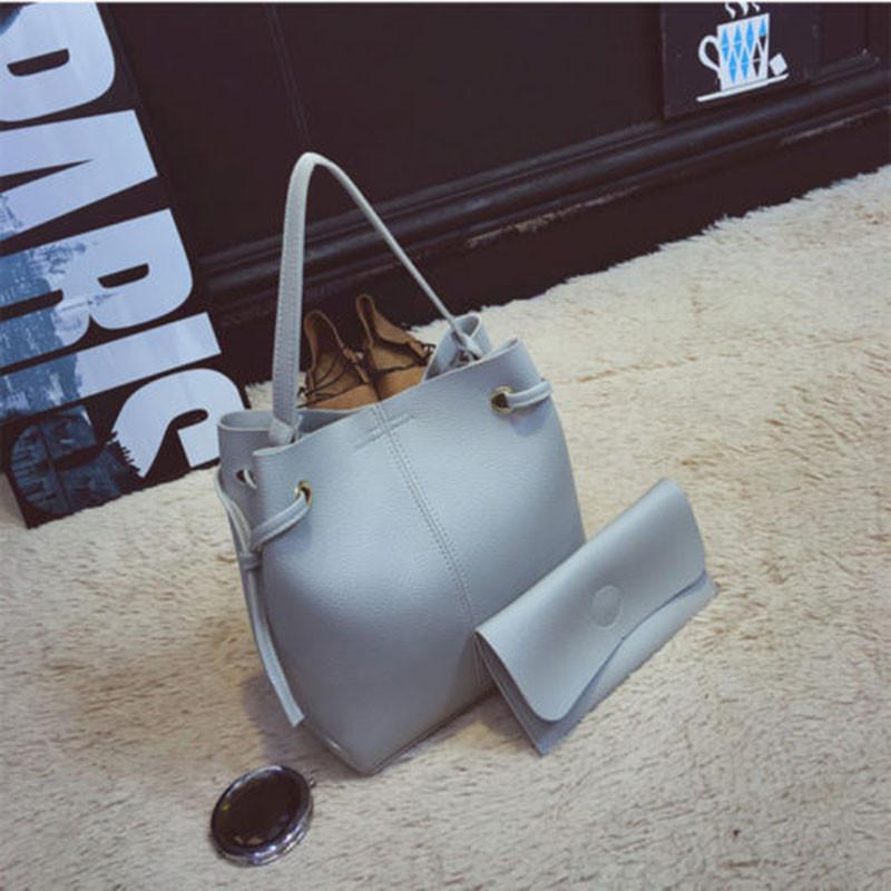 Fashionable Large Capacity Tote Bag Soft Pu Leather Handheld Shoulder Bag сірий колір
Fashionable Large Capacity Tote Bag Soft Pu Leather Handheld Shoulder Bag сірий колір