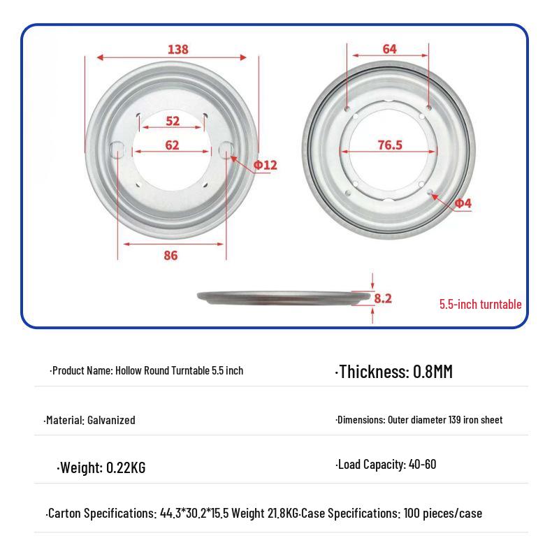360° Rotating Turntable Display & Office Chair Base
360° Rotating Turntable Display & Office Chair Base