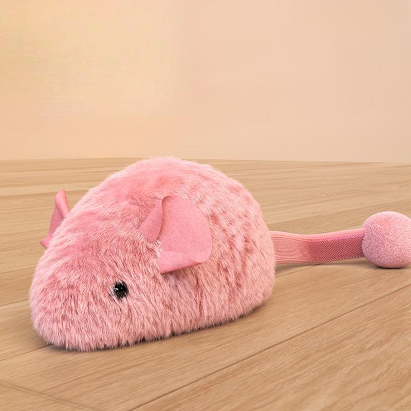 Plush Interactive Chew Cat Toy Indoor Plush Mice Luminous Toy Auto Moving Mice With Squeaky Sound Kitten Chase Toy Pet Supplies розовый
Plush Interactive Chew Cat Toy Indoor Plush Mice Luminous Toy Auto Moving Mice With Squeaky Sound Kitten Chase Toy Pet Supplies розовый